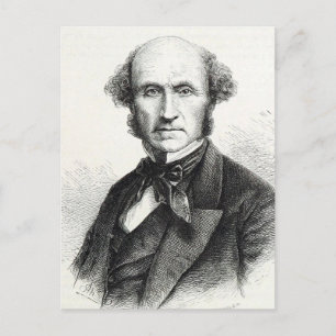 Het Portret van John Stuart Mill Briefkaart
