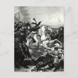 Het portret van Napoleon als de overnamingshuis Briefkaart