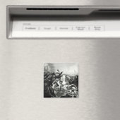 Het portret van Napoleon als de overnamingshuis Magneet (Insitu (Vaatwasser))
