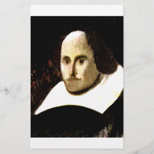 Het Portret van stratford-op-Avon Shakespeare Briefpapier