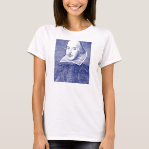 Het Portret van William Shakespeare van Eerste T-shirt