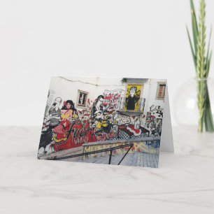 Het Portugees: Alfama- Lissabon Fado Kaart