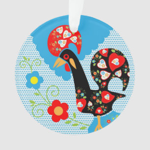 Het Portugese rooster van Barcelona Ornament