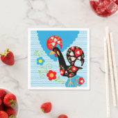 Het Portugese rooster van Barcelona Servetten (Insitu)