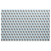 Het Portugese rooster van Barcelona Stof (Fat Quarter)