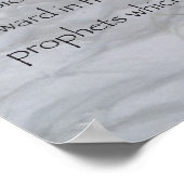 Het Poster Beatitudes (verticaal) (Hoek)