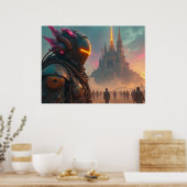 Het poster Calling value matte (Keuken)