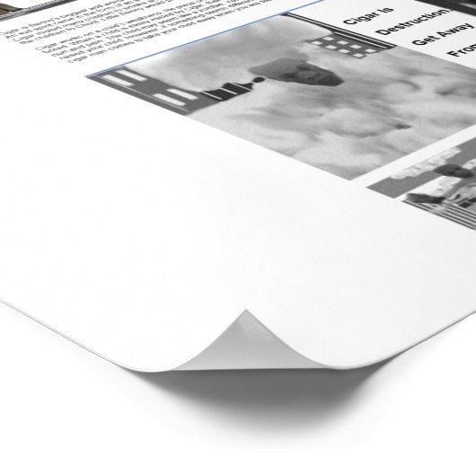 Het Poster Charact (Hoek)