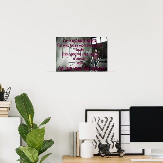 Het Poster dat je wilt voor Kai COS (ZELDEN) (Thuiskantoor)