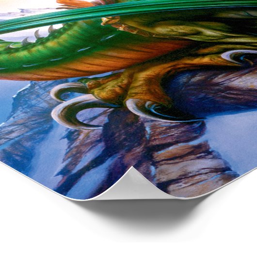 Het Poster Duel Dragon (Hoek)