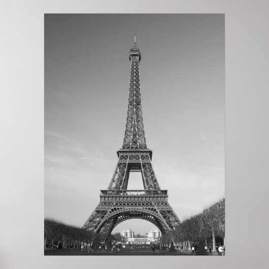Het Poster Eiffel Tower Print (Voorkant)