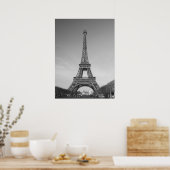 Het Poster Eiffel Tower Print (Keuken)