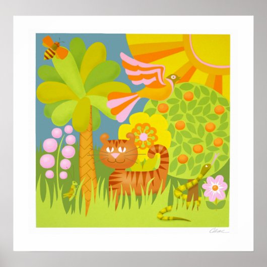 Het poster Kat (Voorkant)