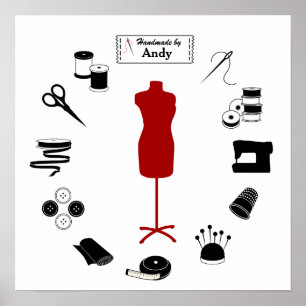 Het Poster Label aanpassen