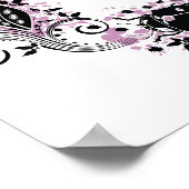 Het Poster Ladybug Life Cycle - Paars (Hoek)