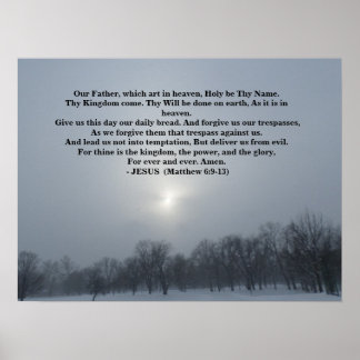 HET POSTER LORDS PRAYER