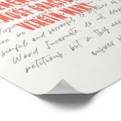 Het Poster Memorare Prayer (Hoek)