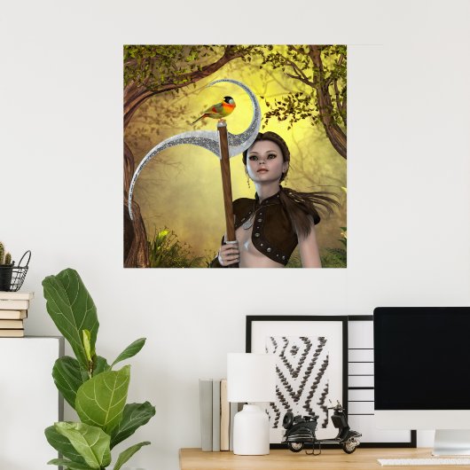 Het poster Messenger (Thuiskantoor)