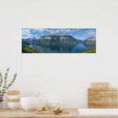 Het Poster Noorwegen Fjords (Keuken)