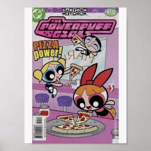 Het Poster Power-Puff Girls Comic (Voorkant)