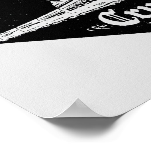 Het Poster "Reading Railroad Crusader Streamliner" (Hoek)