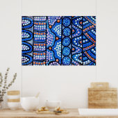 Het Poster Reisblauw (Keuken)