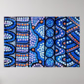 Het Poster Reisblauw (Voorkant)