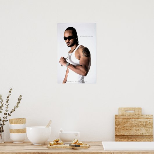 Het Poster "Respect" (Keuken)