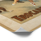 Het Poster Sandow Trocadero Vaudevilles (Hoek)