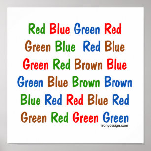 Het Poster Stroop Test