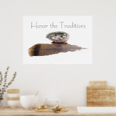 Het Poster Tradities respecteren (Keuken)