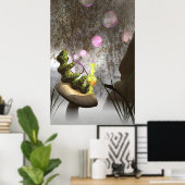 Het poster van Caterstyle en Hookah (Thuiskantoor)