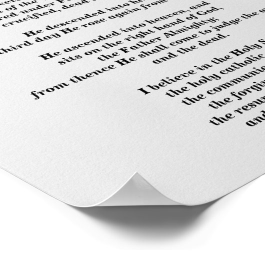 Het Poster van de apostelen (Hoek)