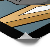 Het Poster van de Bar Funny verhogen (Hoek)