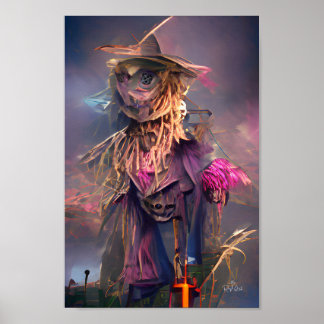 het poster van de beeldhouwfantasieillustratie