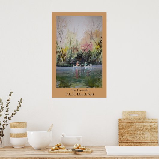 Het Poster van de Canoësten (Keuken)