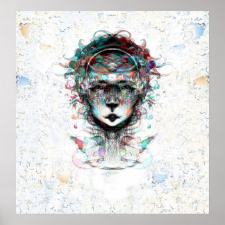 Het Poster van de derde dimensie