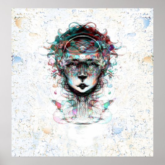 Het Poster van de derde dimensie (Voorkant)