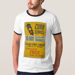 Het Poster van de Dienst van de Curb van de Openba T-shirt