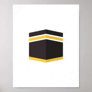 Het Poster van de drukwaarde van de Heilige Kaaba