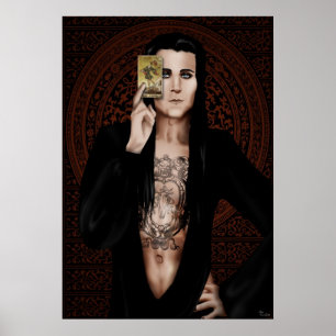 het poster van de dwaas