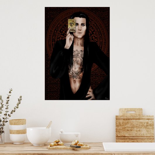 het poster van de dwaas (Keuken)