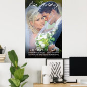 Het Poster van de Foto van het huwelijk - Creëer U (Thuiskantoor)