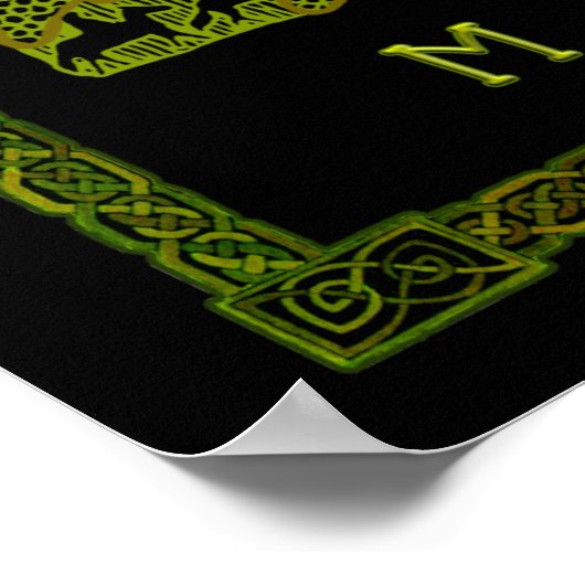 Het Poster van de grote bomen (Hoek)