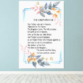 Het Poster van de Heer Canvas Afdruk (Insitu (Houten vloer))