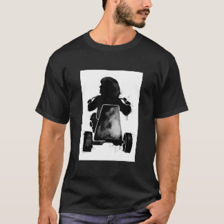 Het Poster van de inktvlek van de Schijnsteen T-shirt