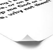 HET POSTER VAN DE LEUGENWET (Hoek)