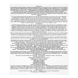 HET POSTER VAN DE LEUGENWET