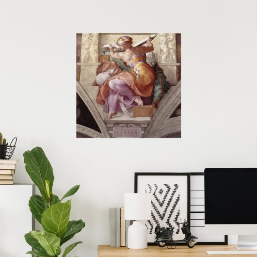 Het Poster van de Libische Sybil (Thuiskantoor)