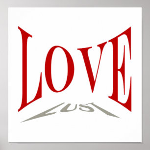 Het Poster van de liefde of van het Verlangen